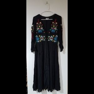 Embroidered midi dress - ASOS